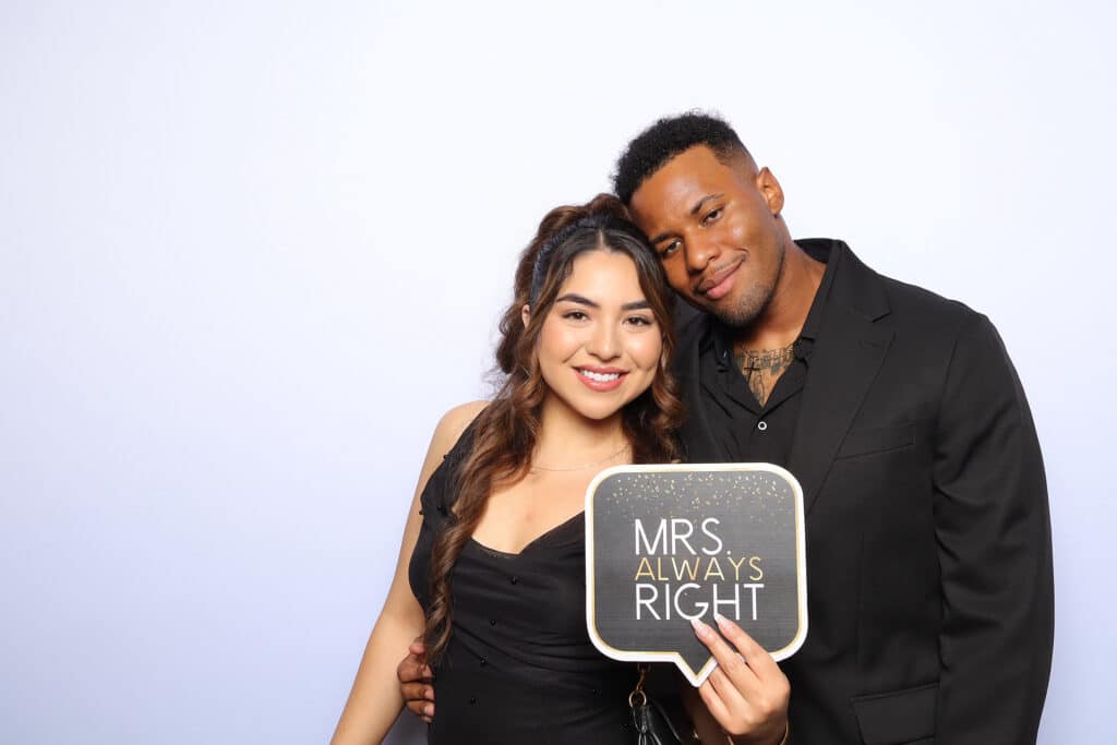 Glam wedding guest portrait with soft color filter