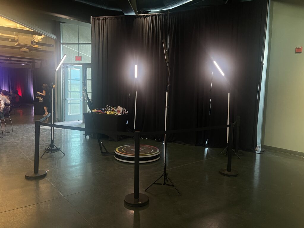 Guests attending the Gala Modesto Junior College event in a formal setting.
