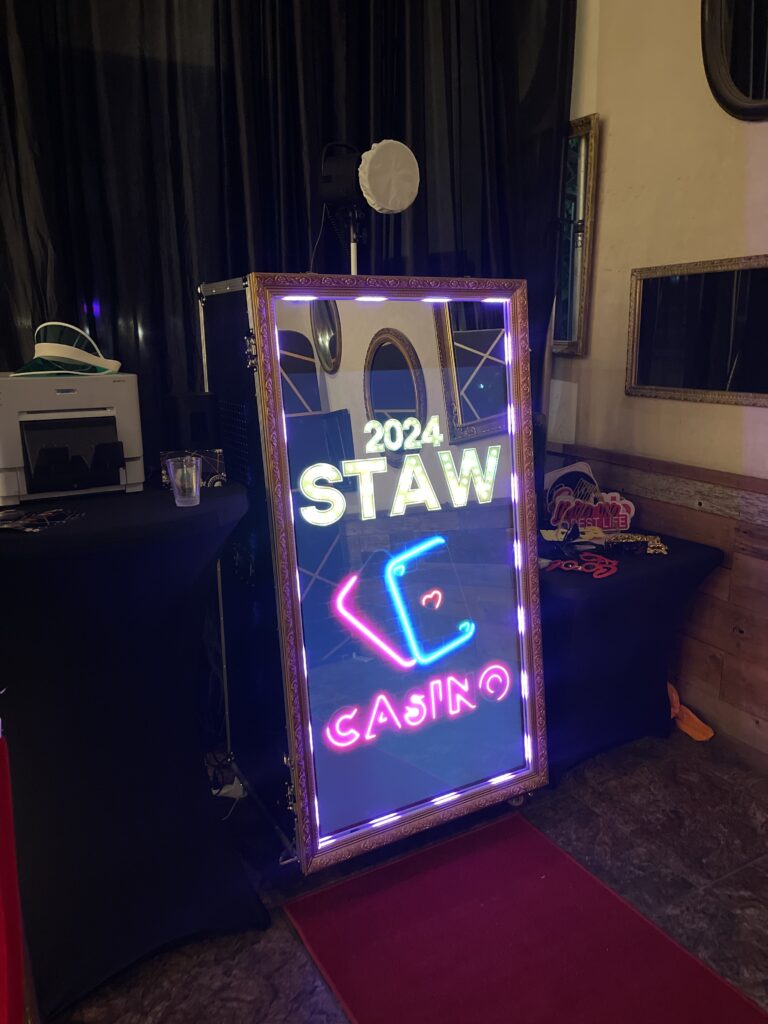 A lively moment at the STAW Awards 2024 showing guests enjoying the celebration.